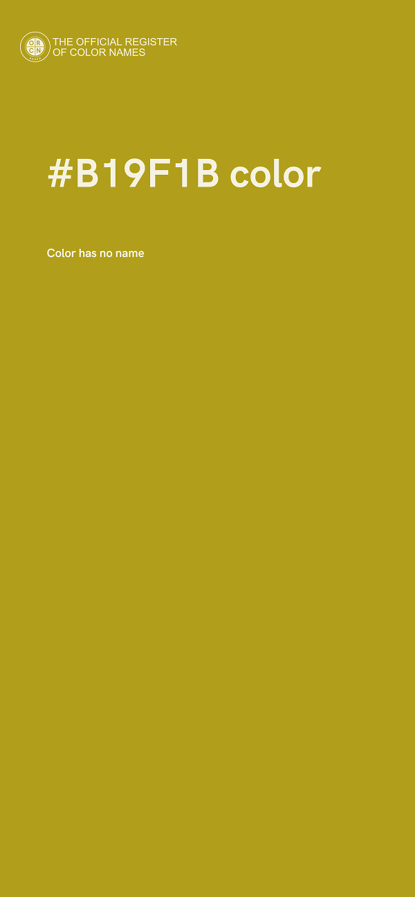 #B19F1B color image