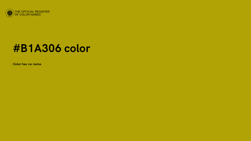 #B1A306 color image