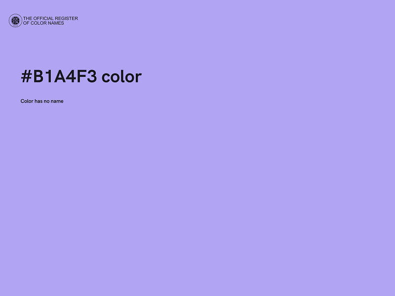 #B1A4F3 color image