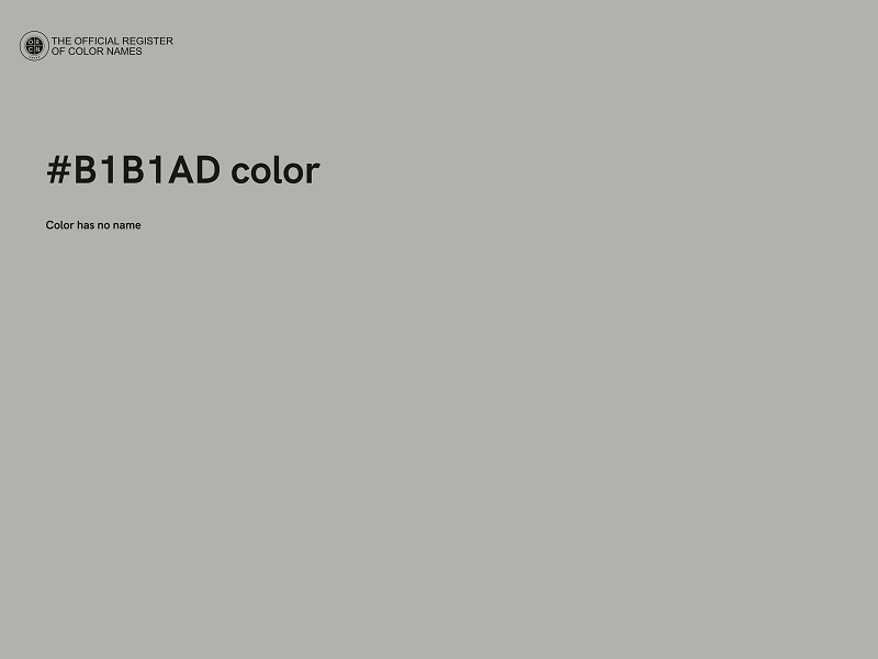 #B1B1AD color image