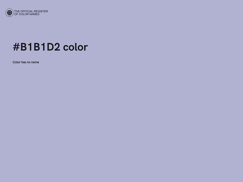 #B1B1D2 color image