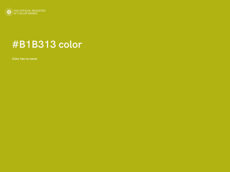 #B1B313 color image
