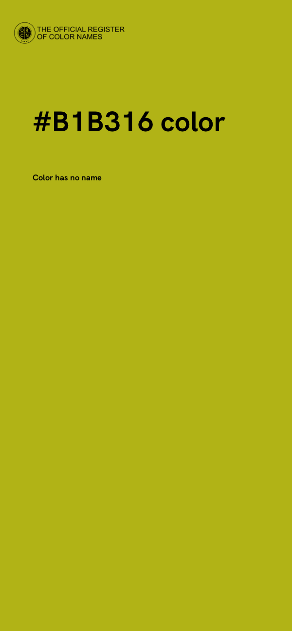 #B1B316 color image