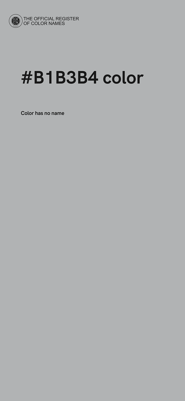 #B1B3B4 color image