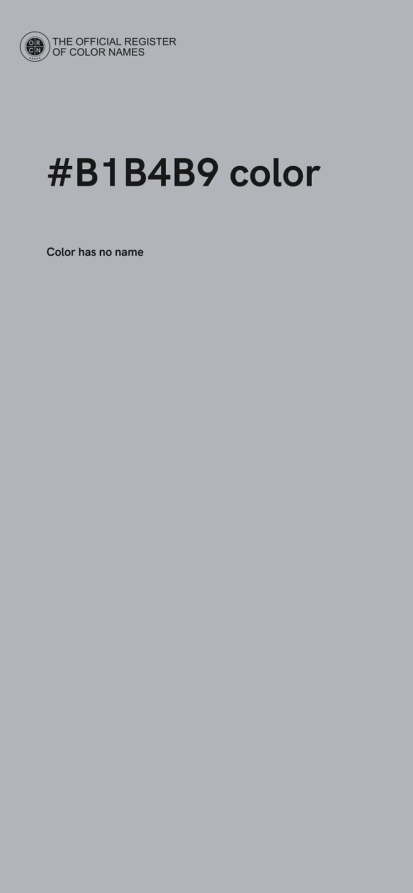 #B1B4B9 color image