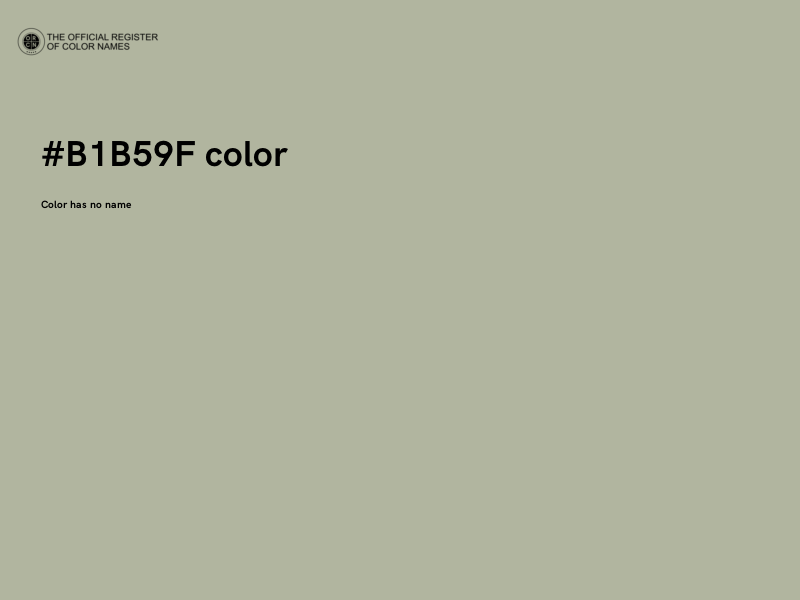 #B1B59F color image
