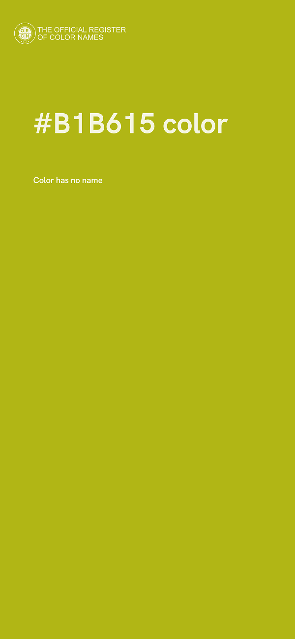 #B1B615 color image