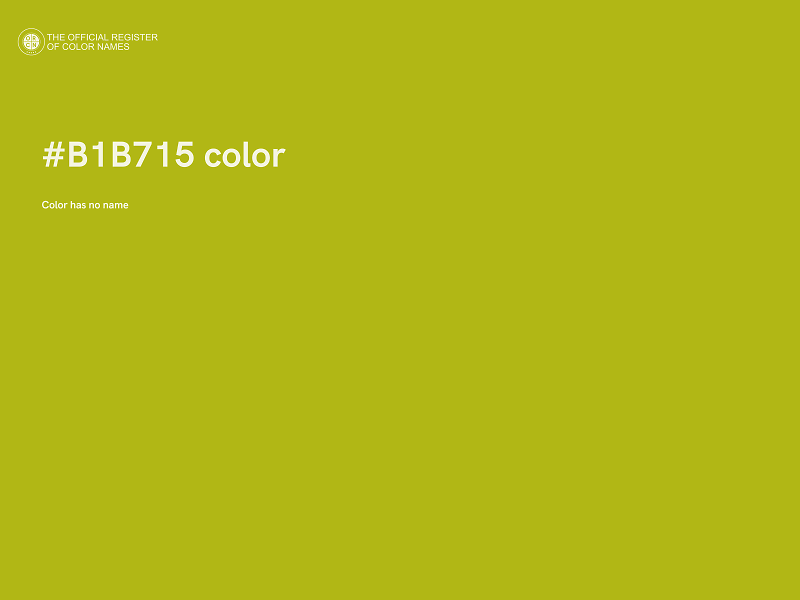 #B1B715 color image