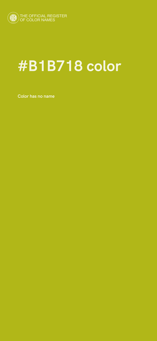 #B1B718 color image