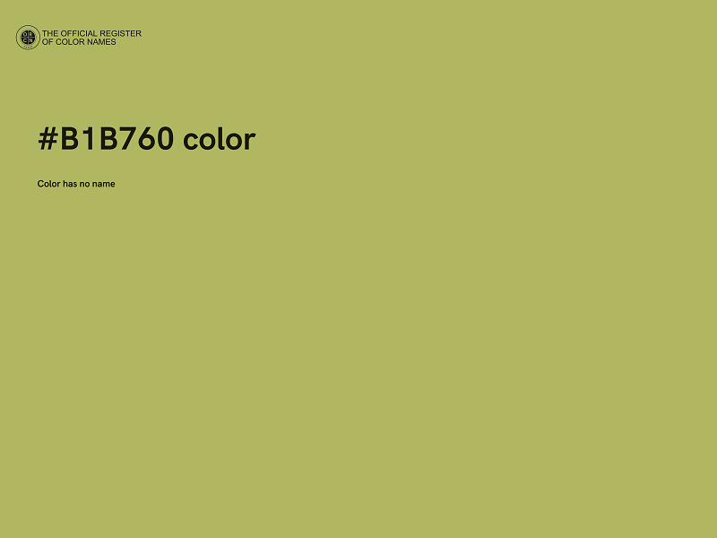 #B1B760 color image