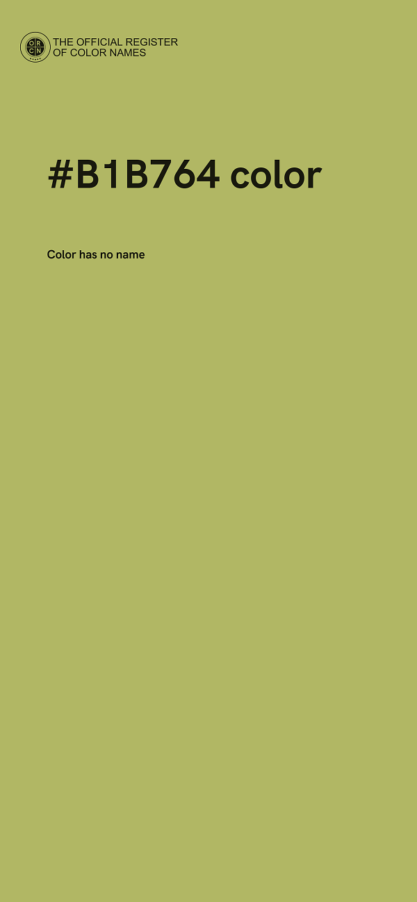 #B1B764 color image
