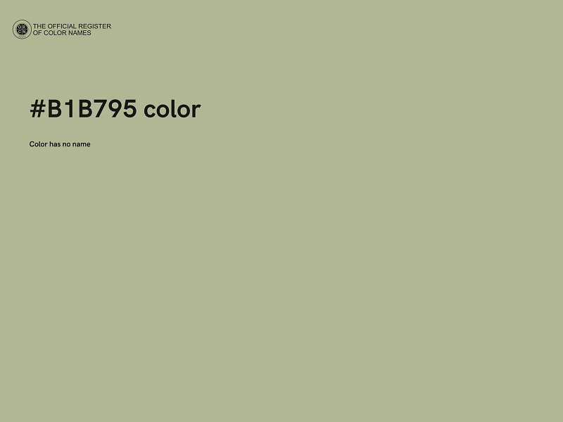 #B1B795 color image