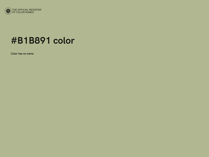 #B1B891 color image