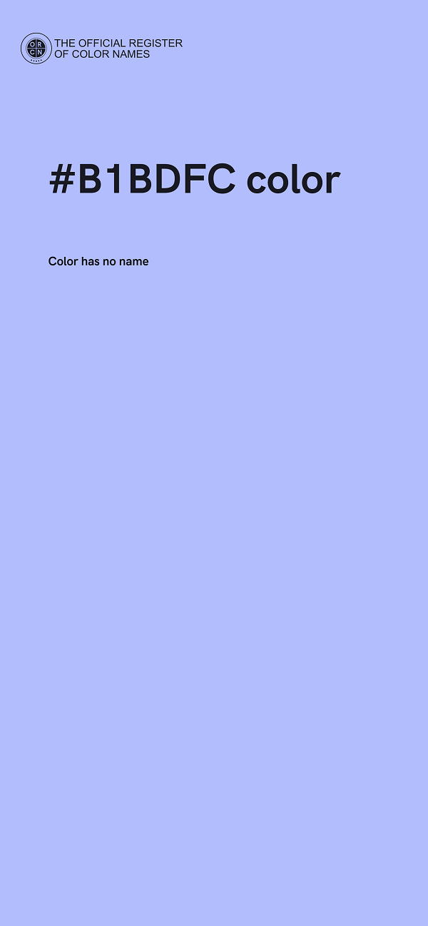 #B1BDFC color image