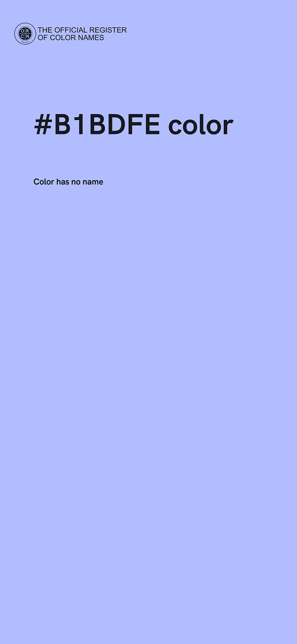 #B1BDFE color image