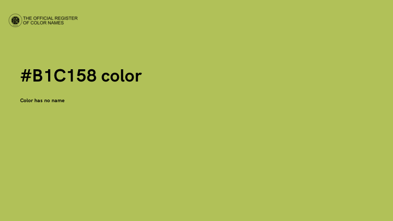 #B1C158 color image
