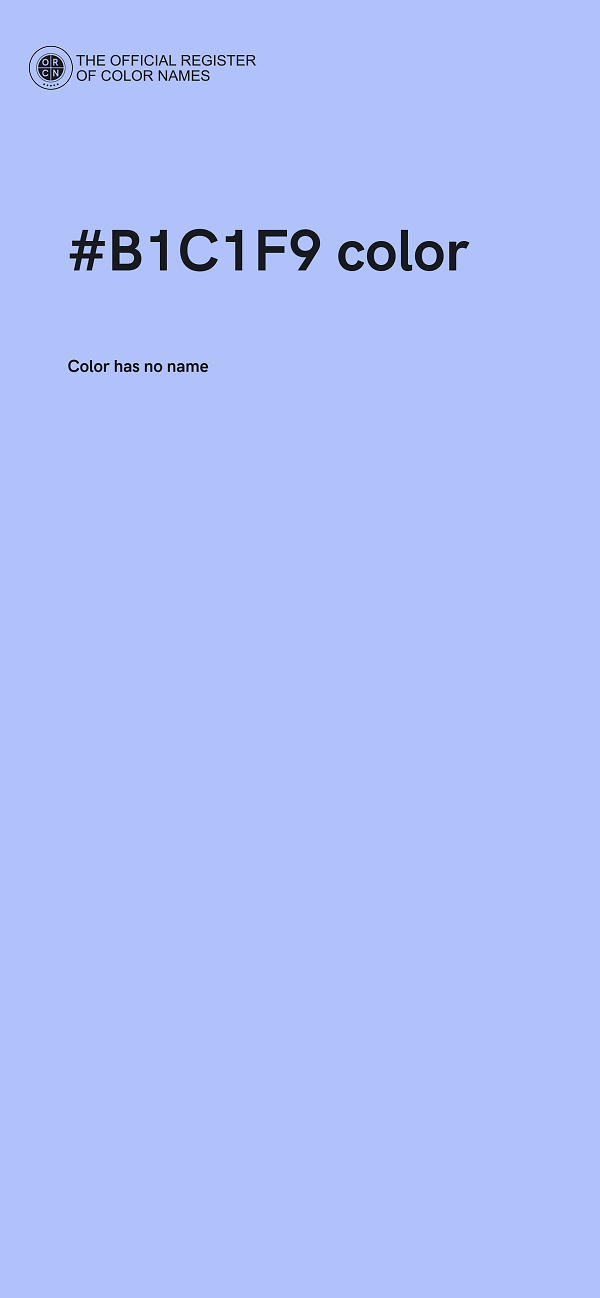 #B1C1F9 color image