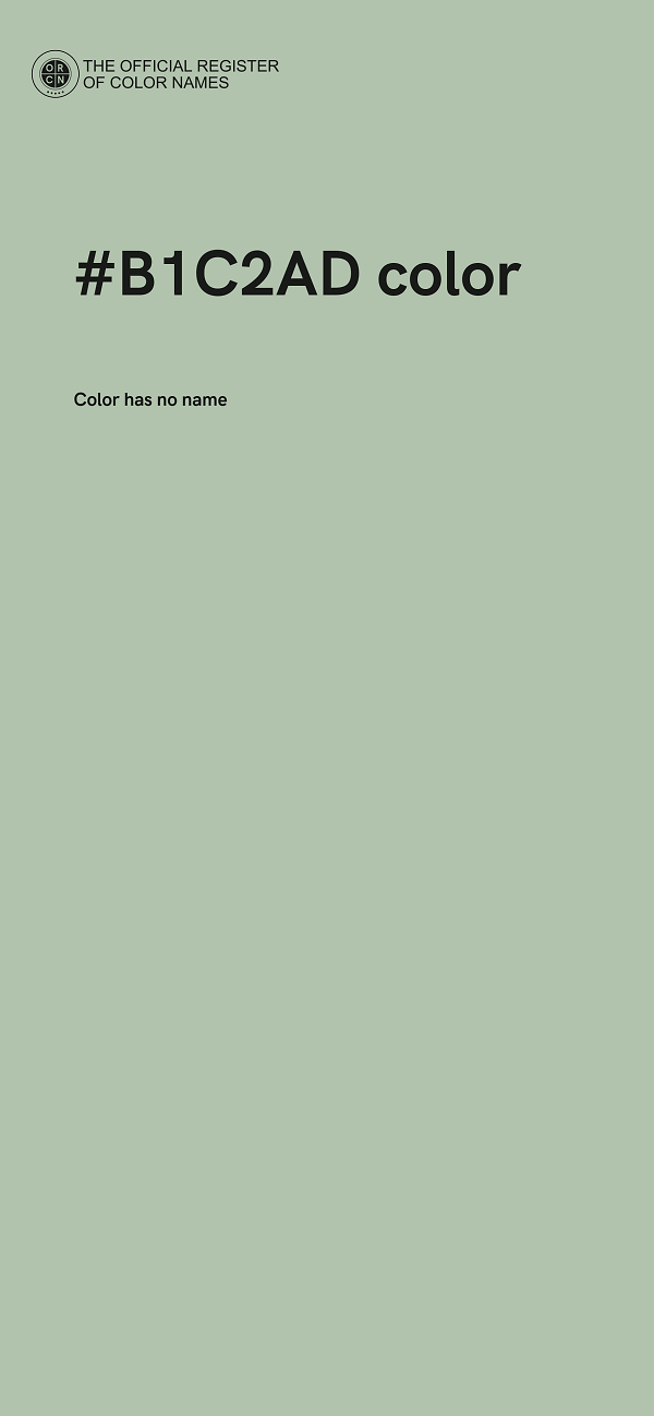 #B1C2AD color image