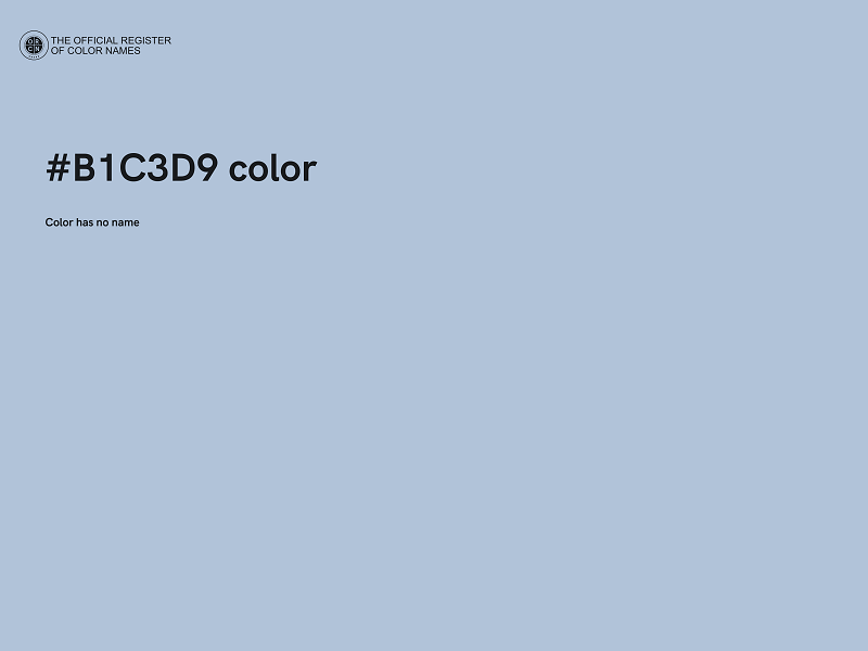 #B1C3D9 color image