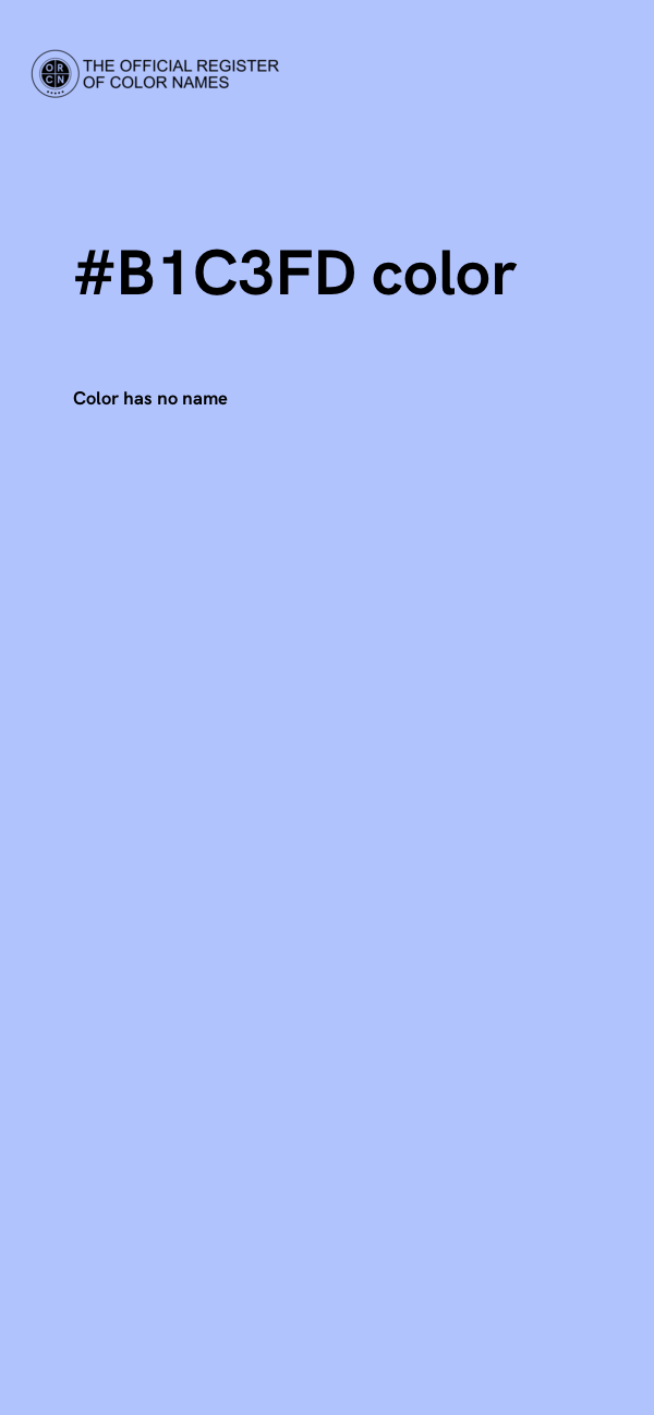 #B1C3FD color image
