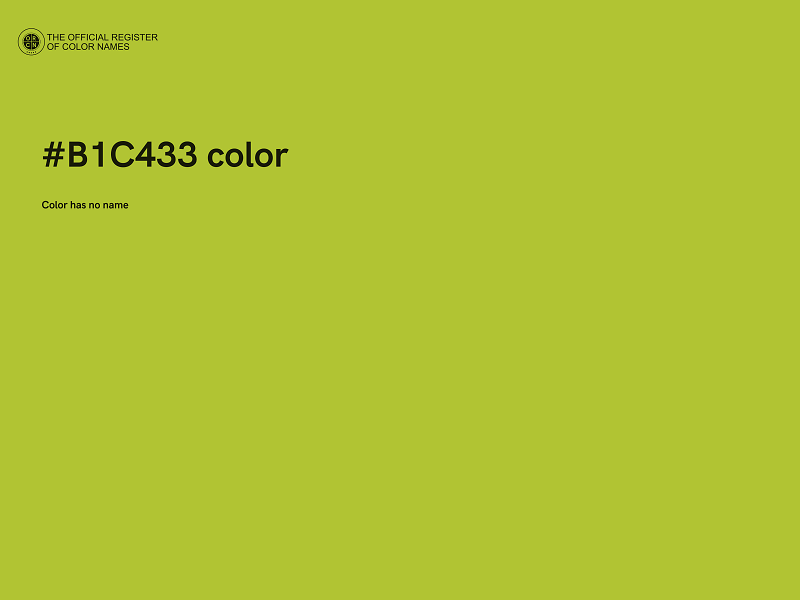 #B1C433 color image