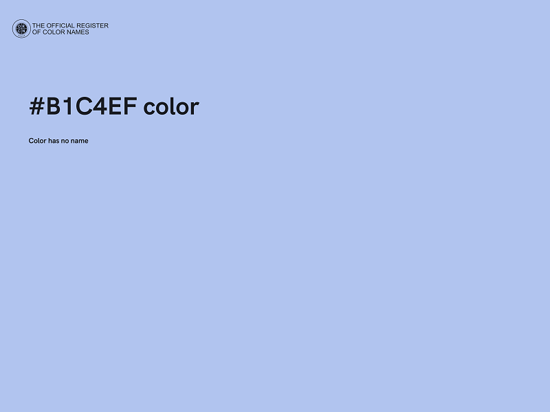 #B1C4EF color image