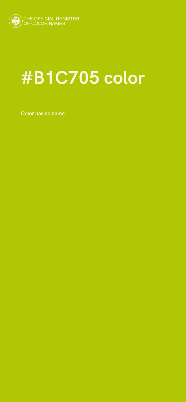 #B1C705 color image