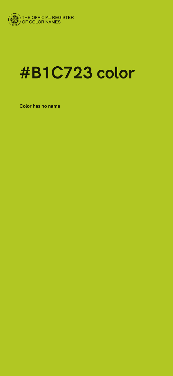 #B1C723 color image