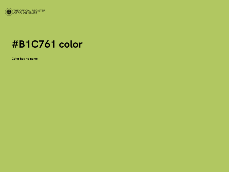 #B1C761 color image
