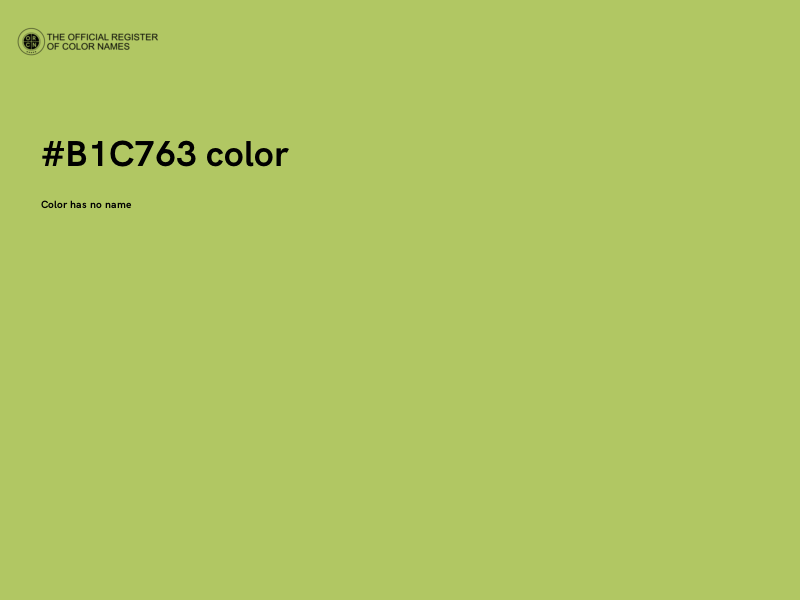 #B1C763 color image