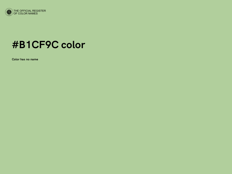 #B1CF9C color image