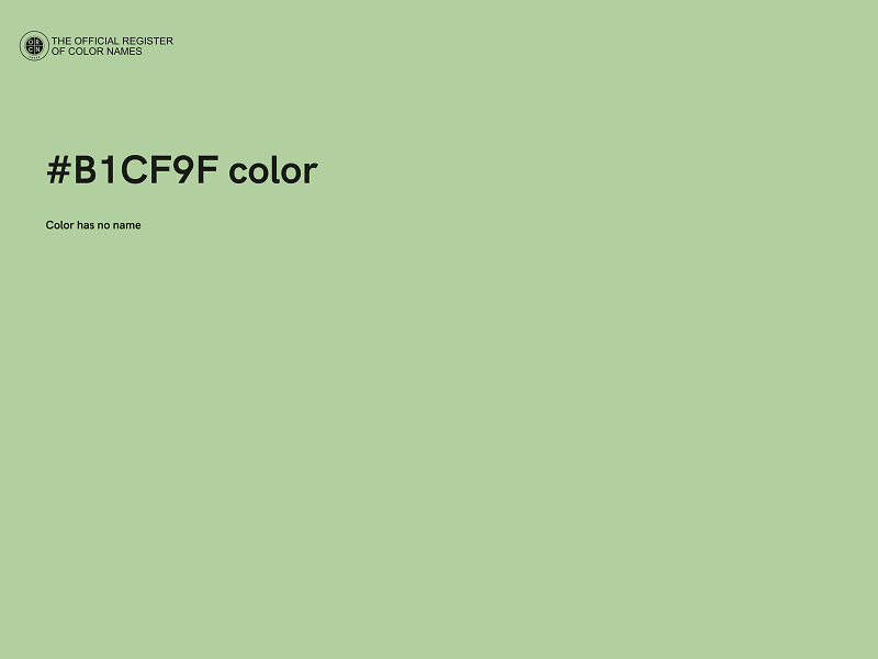 #B1CF9F color image