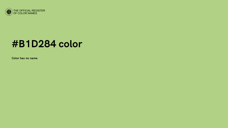 #B1D284 color image