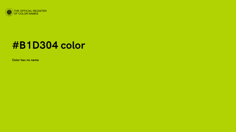#B1D304 color image