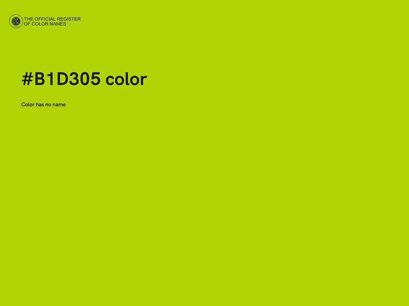 #B1D305 color image