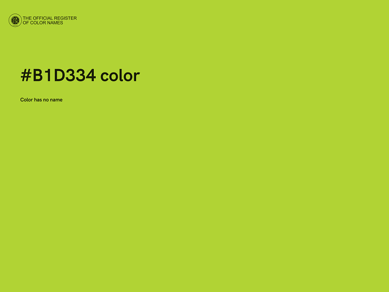 #B1D334 color image