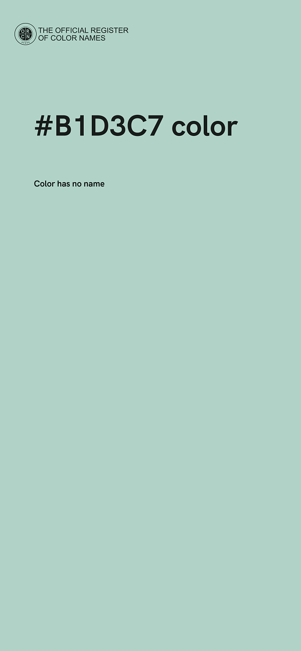 #B1D3C7 color image