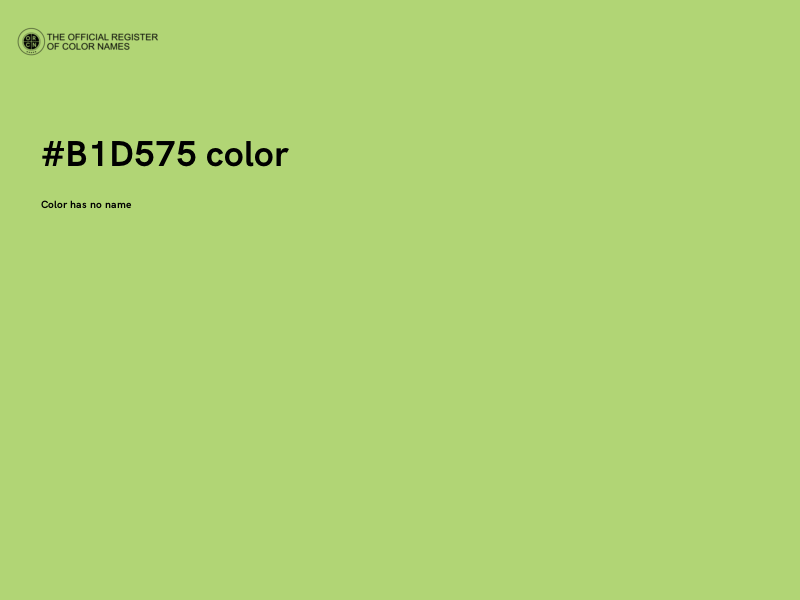 #B1D575 color image