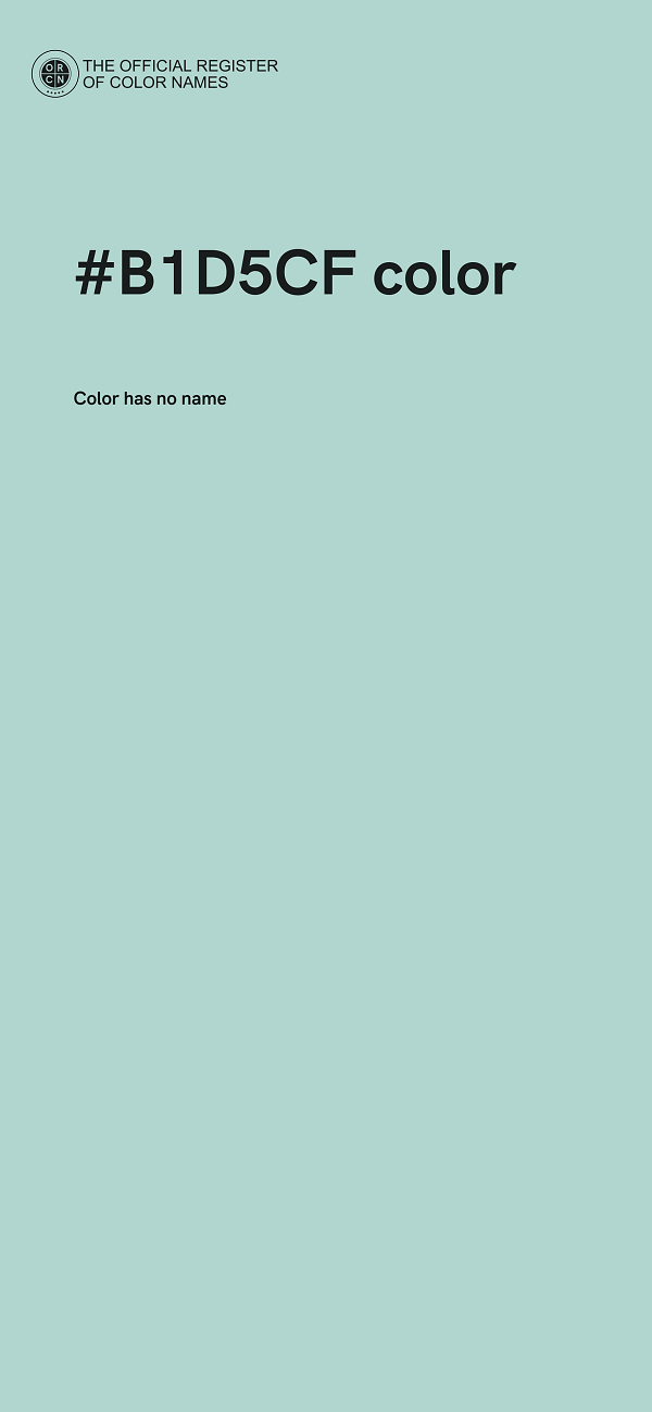 #B1D5CF color image