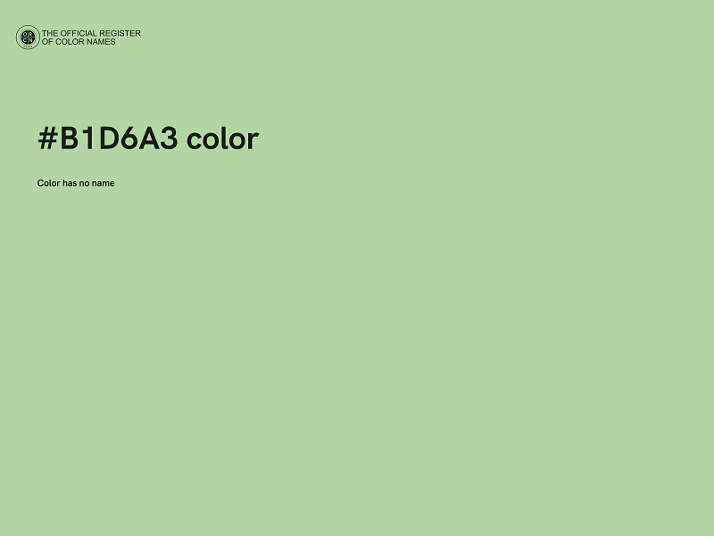 #B1D6A3 color image