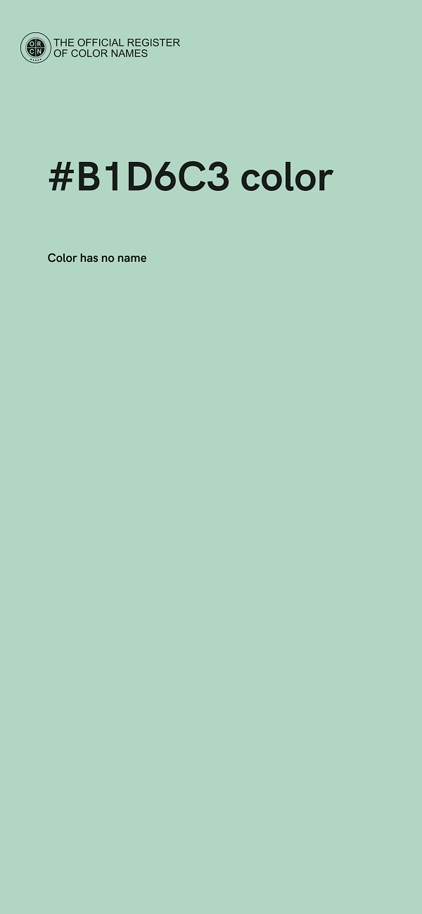#B1D6C3 color image