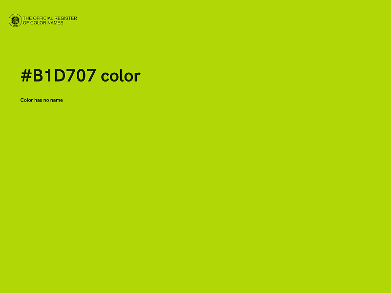 #B1D707 color image
