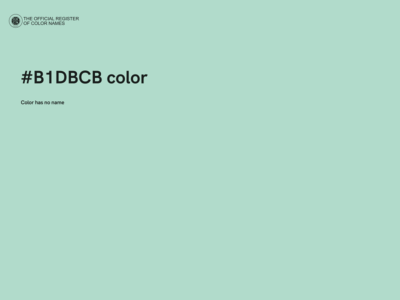 #B1DBCB color image