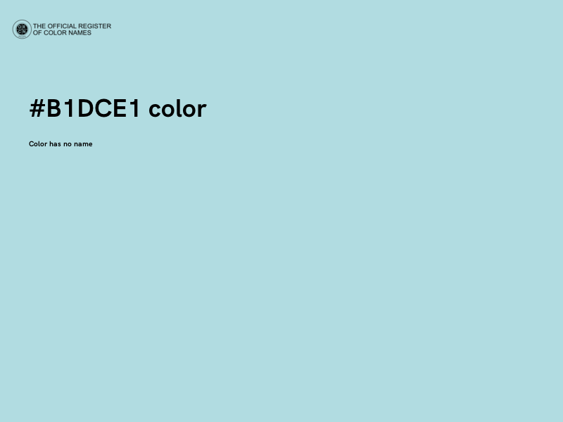 #B1DCE1 color image