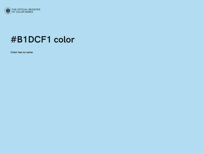 #B1DCF1 color image