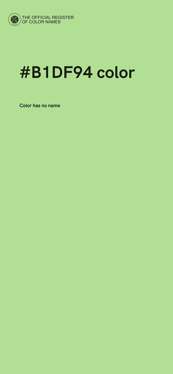 #B1DF94 color image