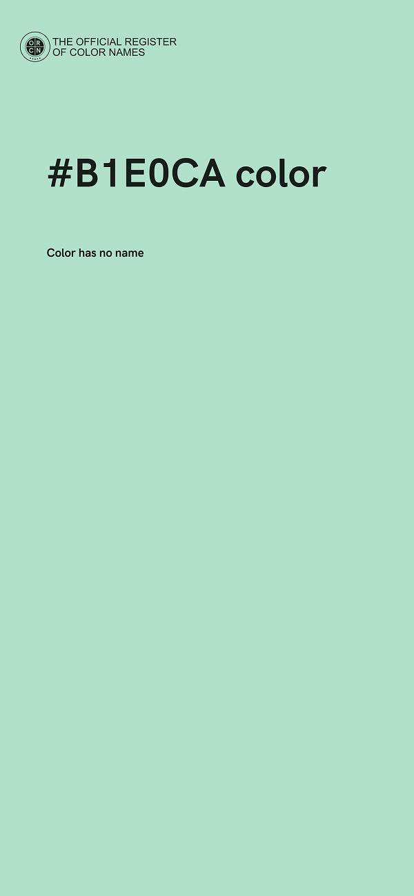 #B1E0CA color image