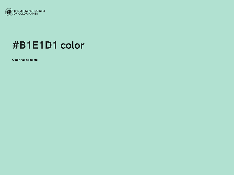 #B1E1D1 color image