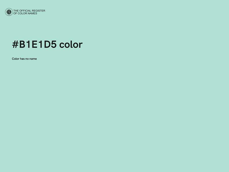 #B1E1D5 color image