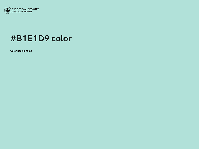 #B1E1D9 color image